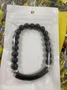 4.9-star customer review photo by F*****., image 1 of 4 for Natural Stone Beaded Bracelet Polished Stainless Steel Jewelry