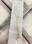 4.7-star customer review photo by O*****., image 1 of 4 for Waterproof 18K Gold Plated Stainless Steel Chain Bracelet