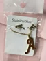 5-star customer review photo by C*****r, image 3 of 4 for 304 Stainless Steel Initial Letter Necklace And Earrings Set