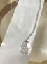 4.8-star customer review photo by E*****., image 5 of 5 for Stainless Steel Heart Pendant Toggle Clasp Bracelet