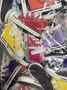 Recensione cliente con 4.8 stelle, foto di C*****., immagine 3 di 4 per Portachiavi Sneakers in Tela Mini Ciondolo Scarpa Alta