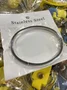 4.9-star customer review photo by F*****., image 4 of 4 for Natural Stone Beaded Bracelet Polished Stainless Steel Jewelry