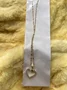 4.9-star customer review photo by C*****., image 3 of 5 for Stainless Steel Heart Jewelry Set With Cubic Zirconia For Women