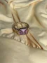 5-star customer review photo by T*****., image 2 of 2 for 18K Gold Plated Stainless Steel Square Rhinestone Ring