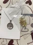 4.5-star customer review photo by C*****., image 3 of 4 for Minimalist Stainless Steel 18K Gold Plated Chain Necklace